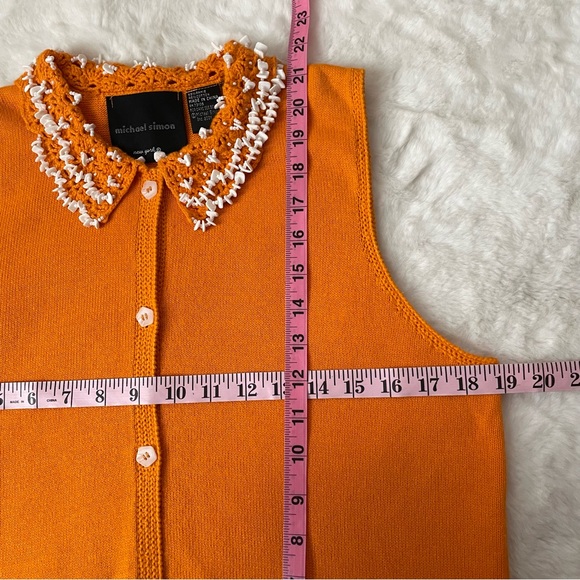 Michael Simon Sweater Tank Top - Picture 9 of 9